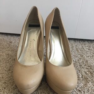 Nude heels